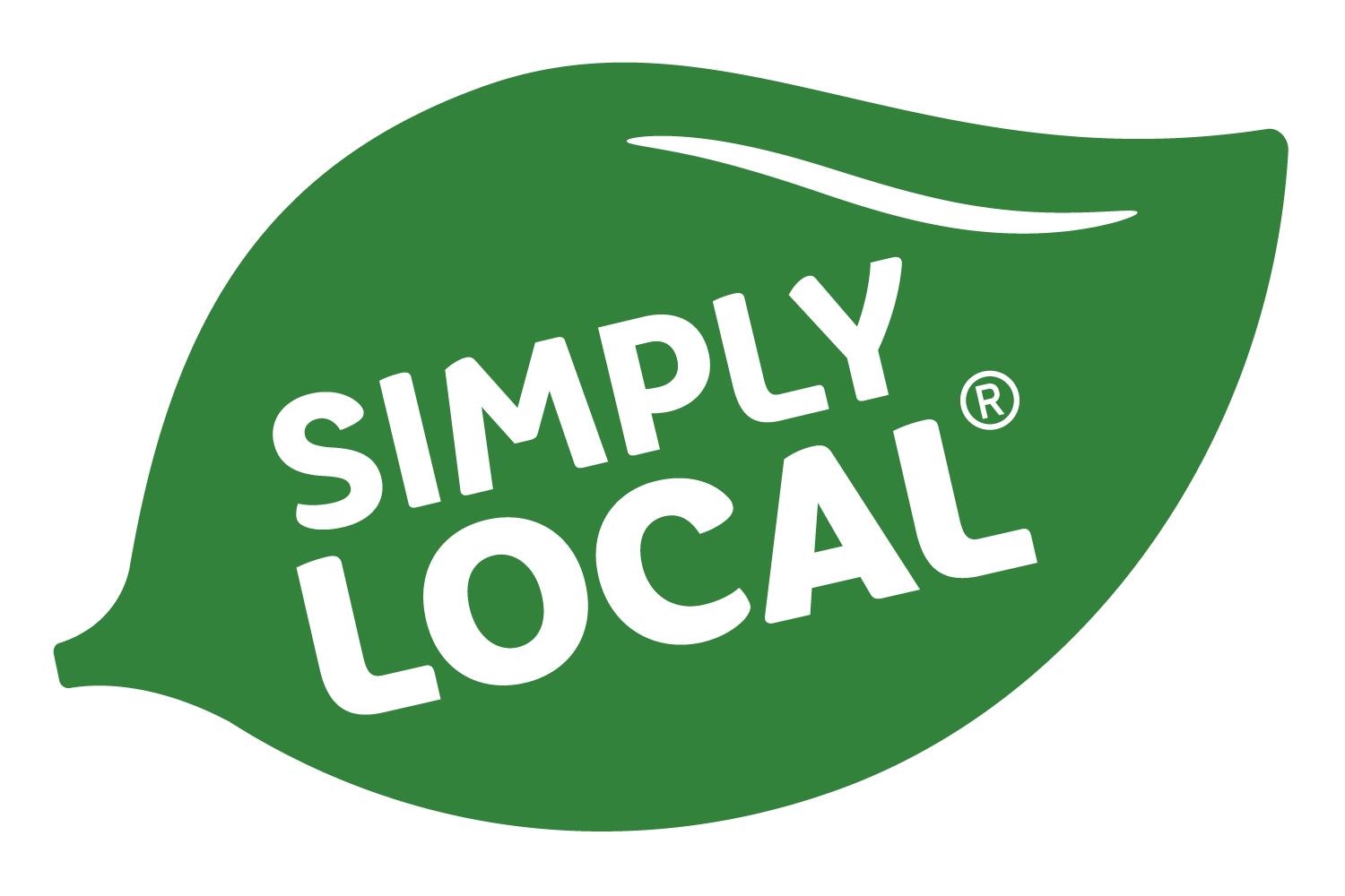 Simply Local Logo leaf Canadian grown produce